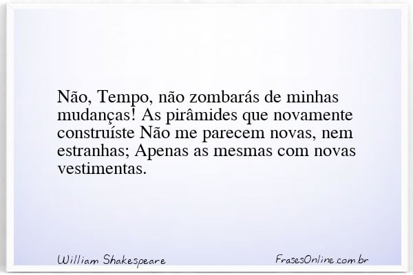 Frase de William Shakespeare