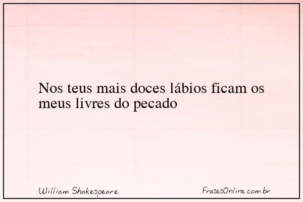 Frase de William Shakespeare