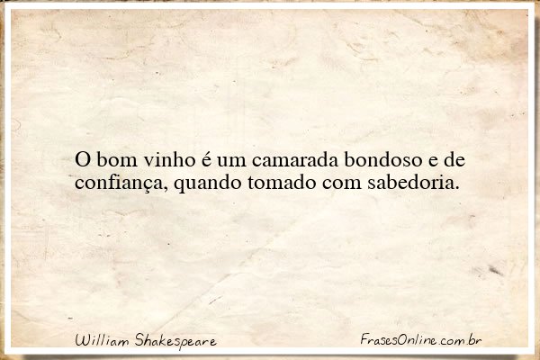 Frase de William Shakespeare
