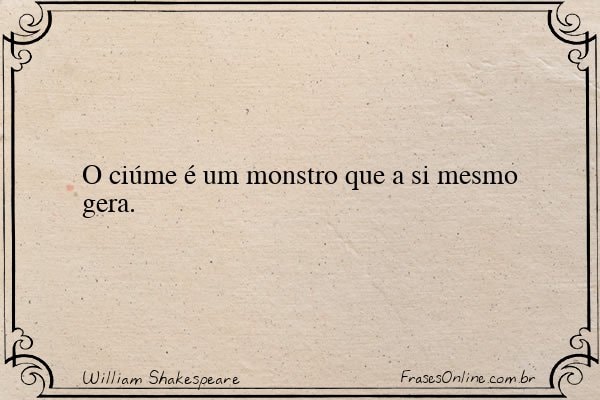 Frase de William Shakespeare
