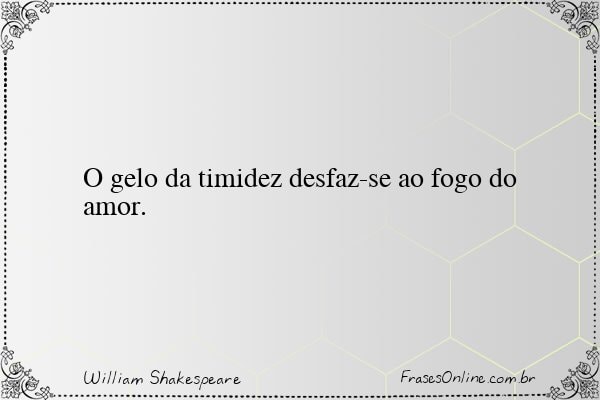 Frase de William Shakespeare