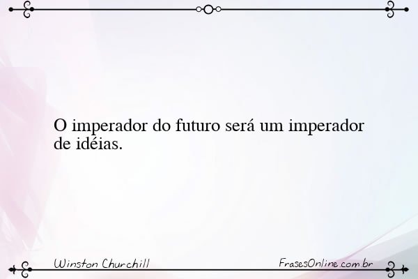 Frase de Winston Churchill