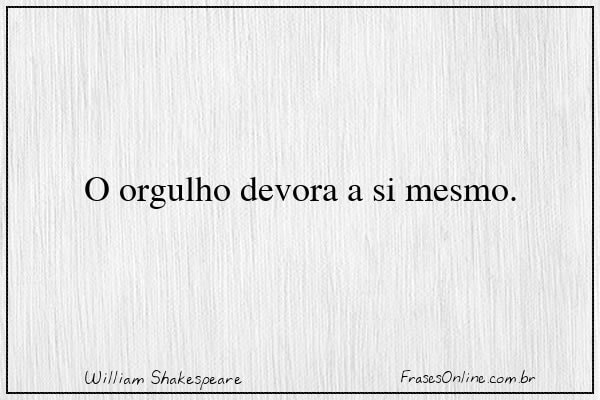 Frase de William Shakespeare