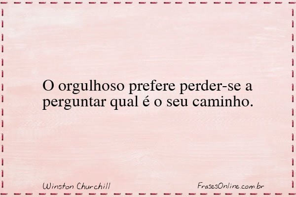 Frase de Winston Churchill