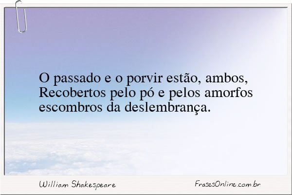 Frase de William Shakespeare