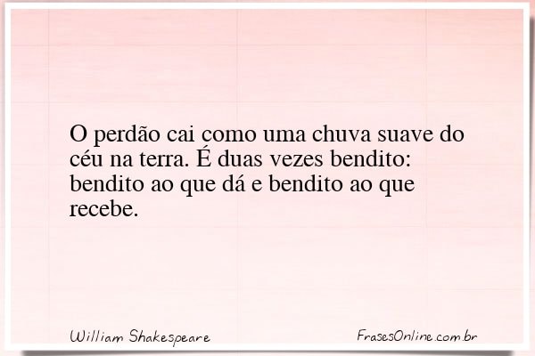 Frase de William Shakespeare