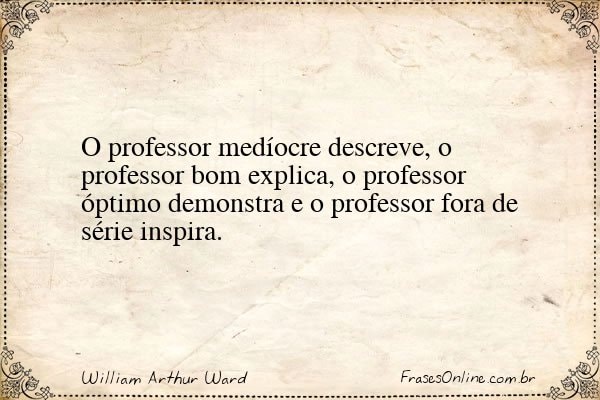 Frase de William Arthur Ward