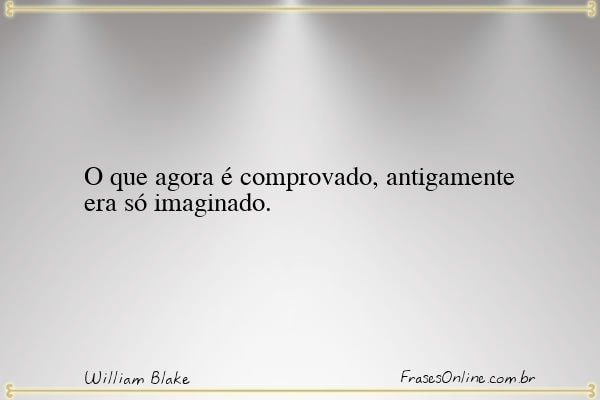 Frase de William Blake
