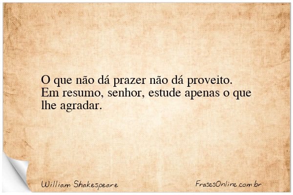 Frase de William Shakespeare