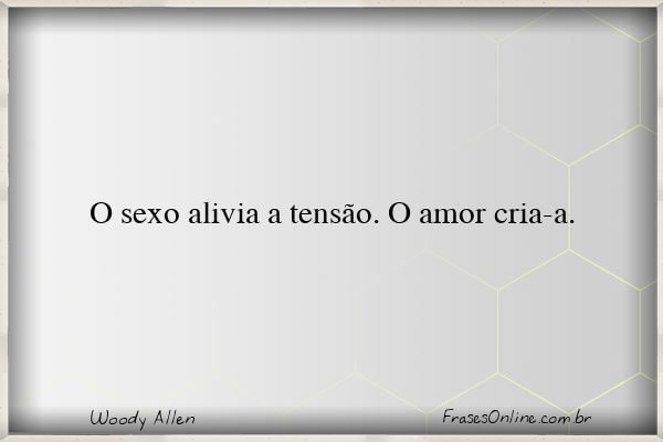 Frase de Woody Allen