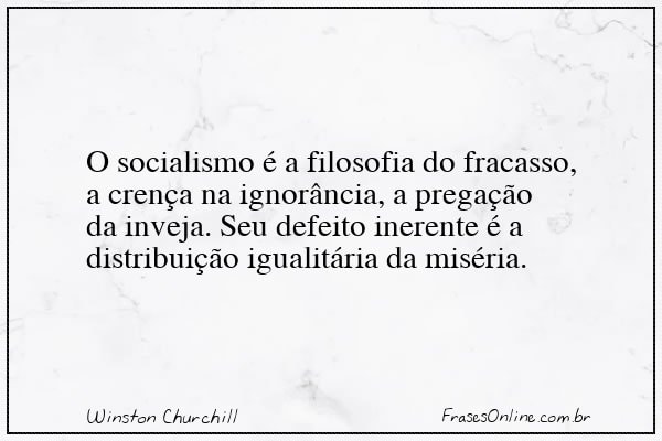 Frase de Winston Churchill