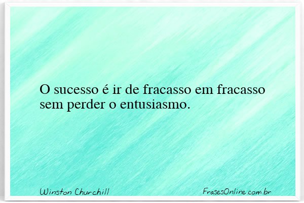 Frase de Winston Churchill