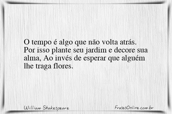 Frase de William Shakespeare