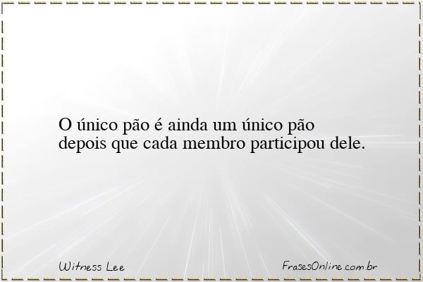 Frase de Witness Lee
