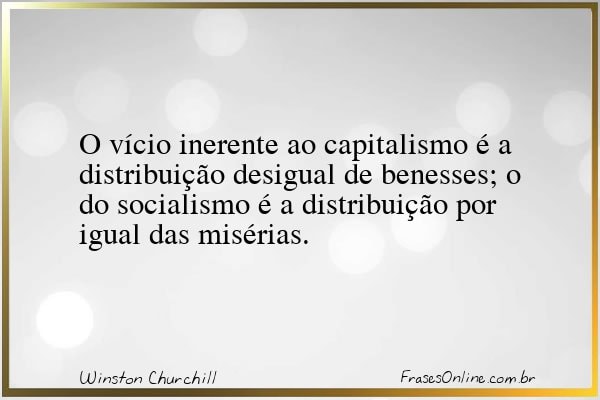 Frase de Winston Churchill
