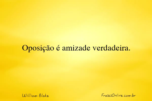 Frase de William Blake