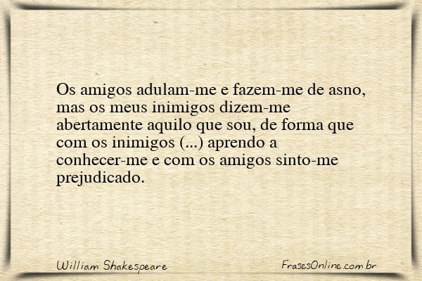Frase de William Shakespeare