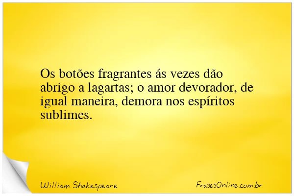 Frase de William Shakespeare
