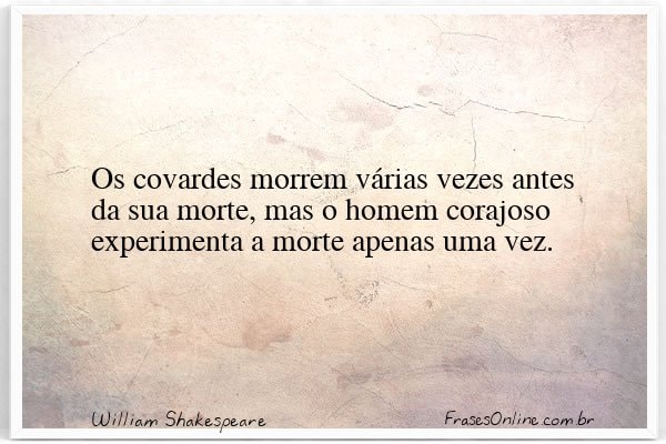 Frase de William Shakespeare