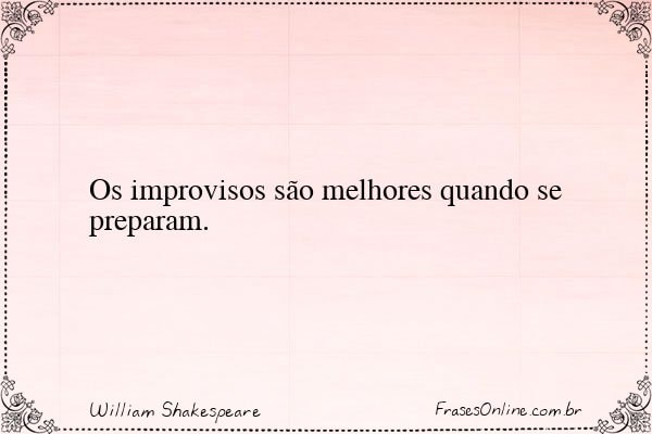 Frase de William Shakespeare