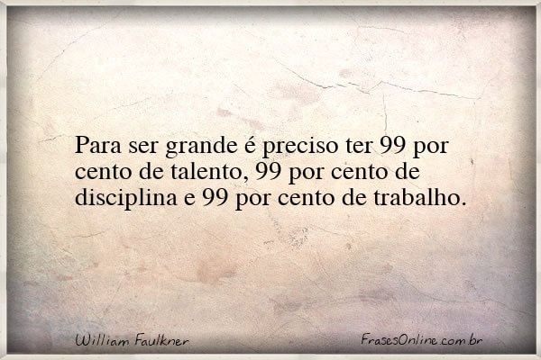 Frase de William Faulkner