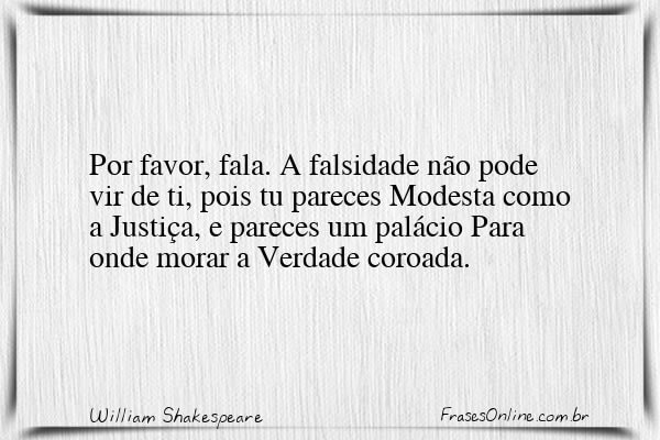 Frase de William Shakespeare