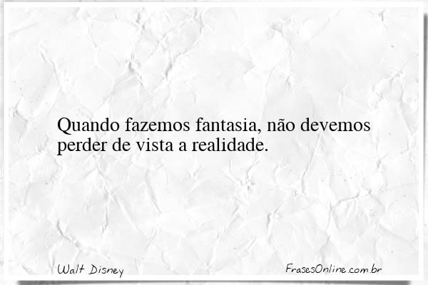 Frase de Walt Disney