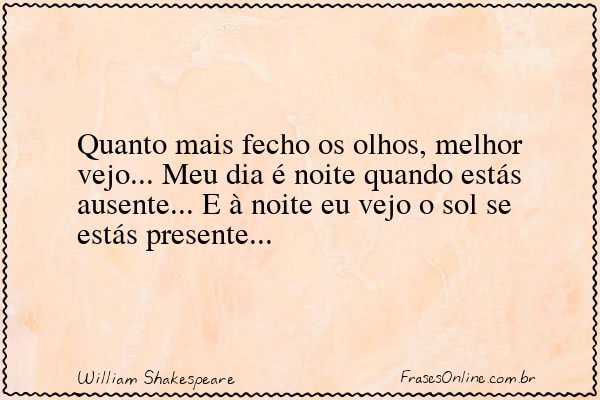 Frase de William Shakespeare