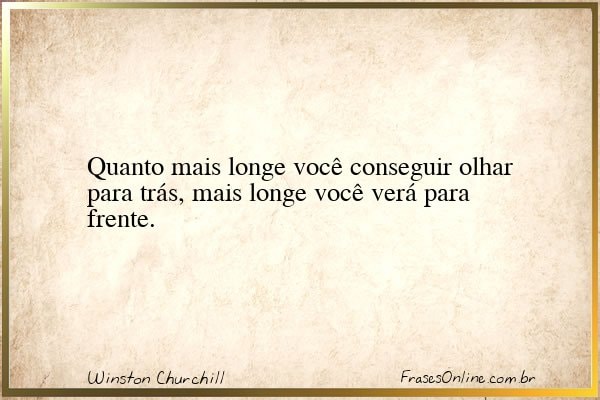 Frase de Winston Churchill