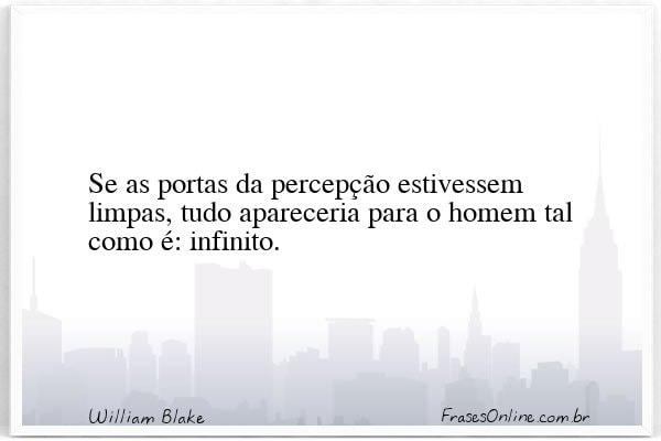 Frase de William Blake