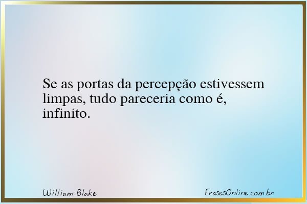 Frase de William Blake