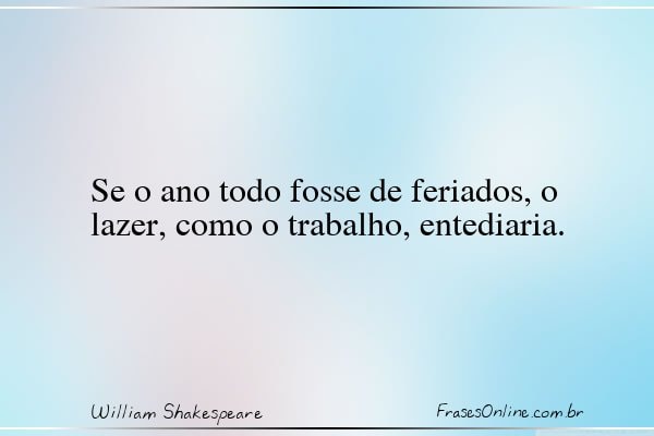 Frase de William Shakespeare