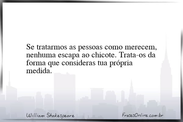 Frase de William Shakespeare