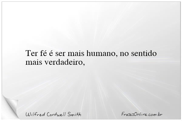 Frase de Wilfred Cantwell Smith