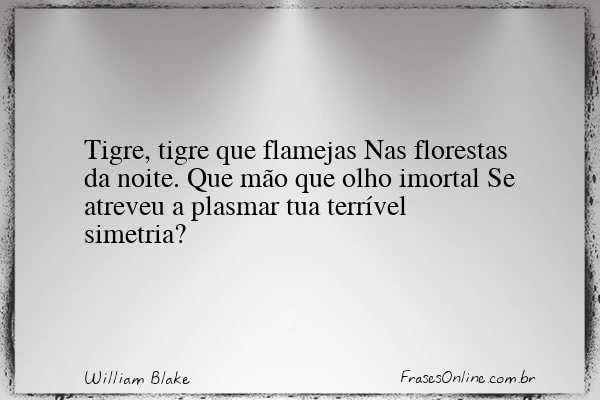 Frase de William Blake