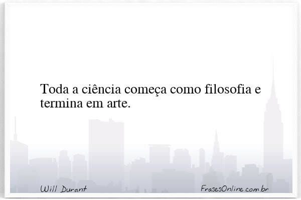 Frase de Will Durant