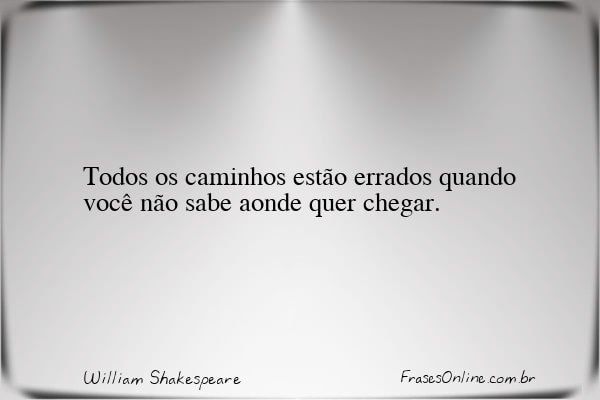 Frase de William Shakespeare