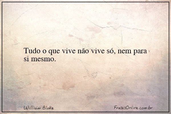 Frase de William Blake