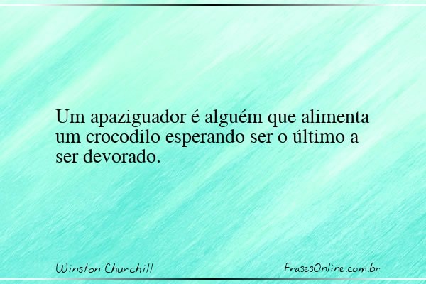 Frase de Winston Churchill