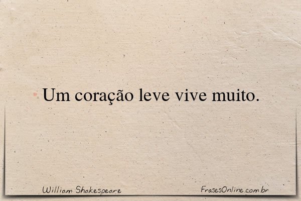 Frase de William Shakespeare