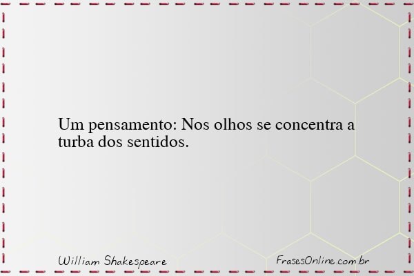 Frase de William Shakespeare