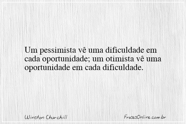 Frase de Winston Churchill