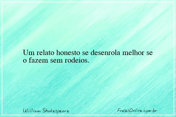 Frase de William Shakespeare