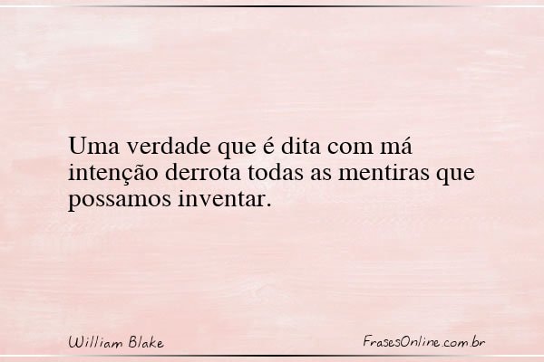 Frase de William Blake