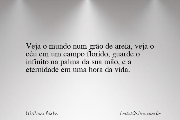 Frase de William Blake