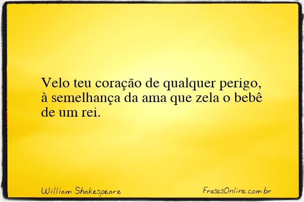 Frase de William Shakespeare