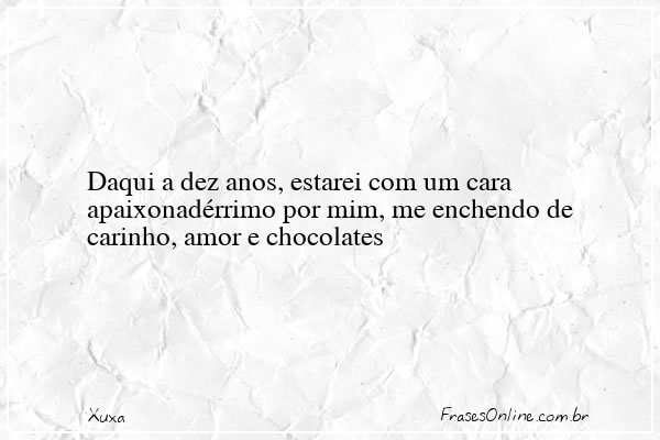 Frase de Xuxa