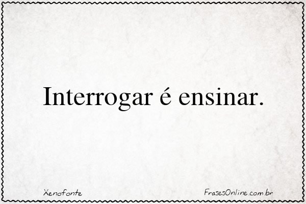 Frase de Xenofonte