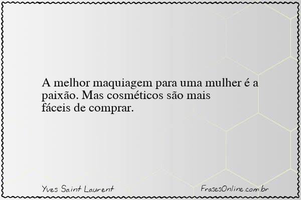 Frase de Yves Saint Laurent
