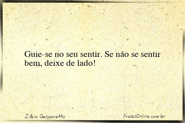 Frase de Zíbia Gasparetto